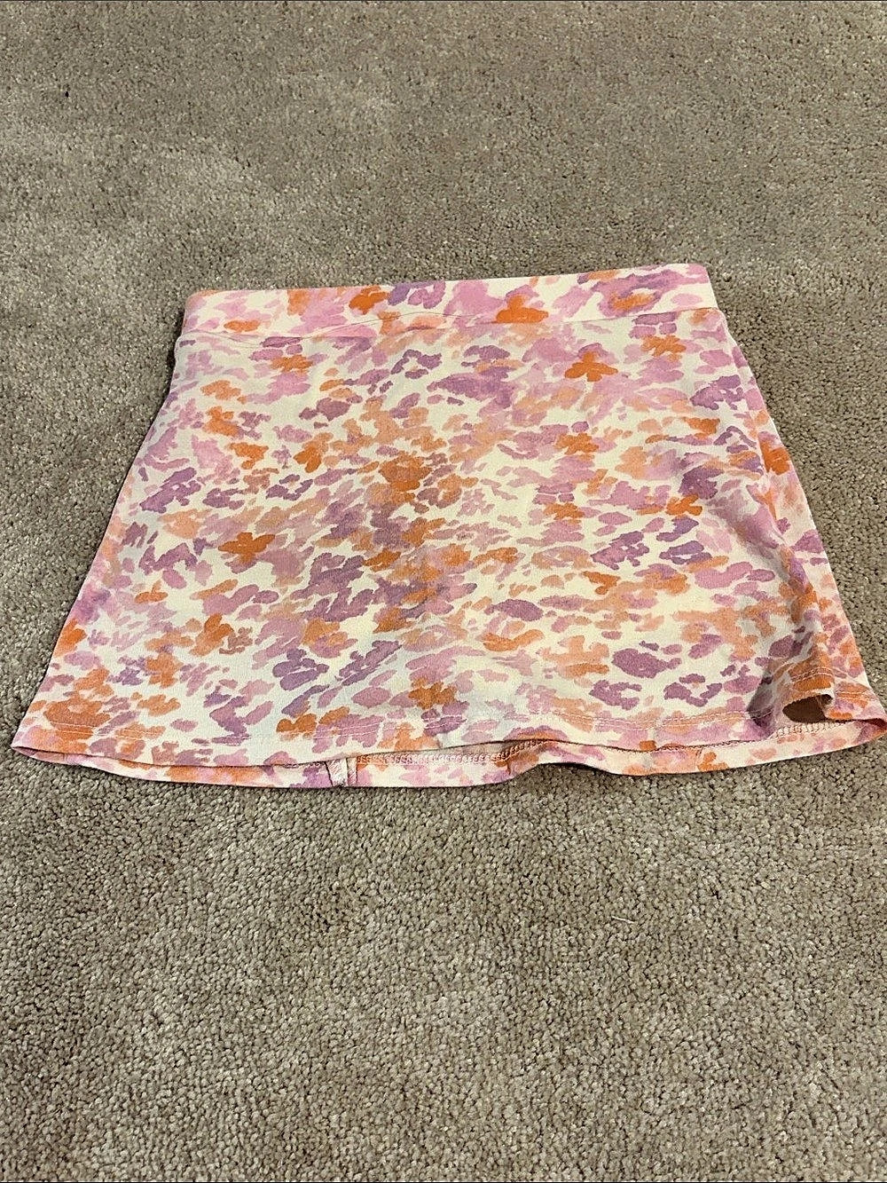 🦄5/25 carter's Floral Skirt with shorts